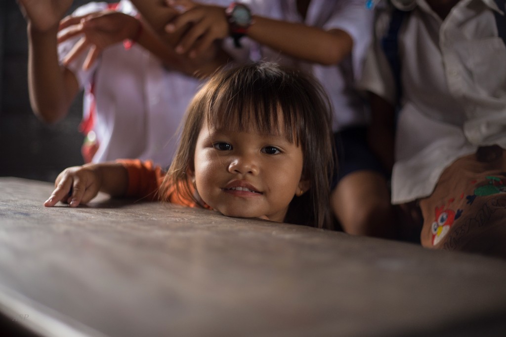 Eager Child at desk