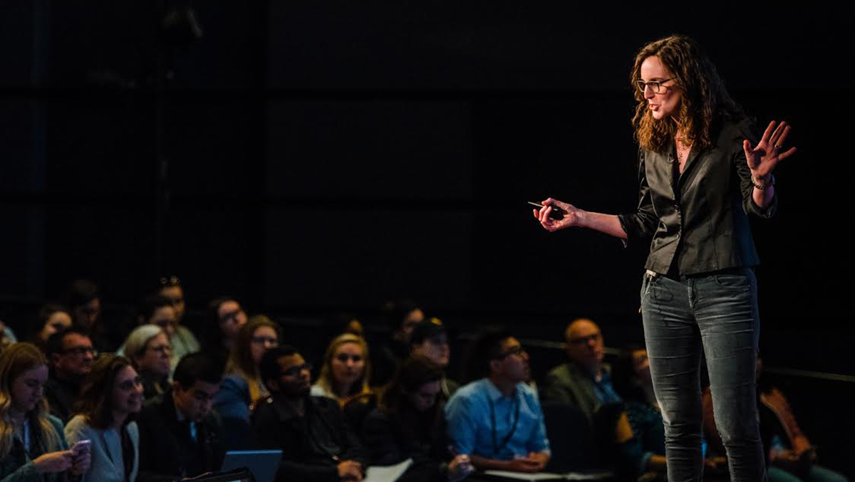 The Climate Editor for The New York Times, Hannah Fairfield, showed some of the new ways we can visualize data and how it can engage wider audiences.