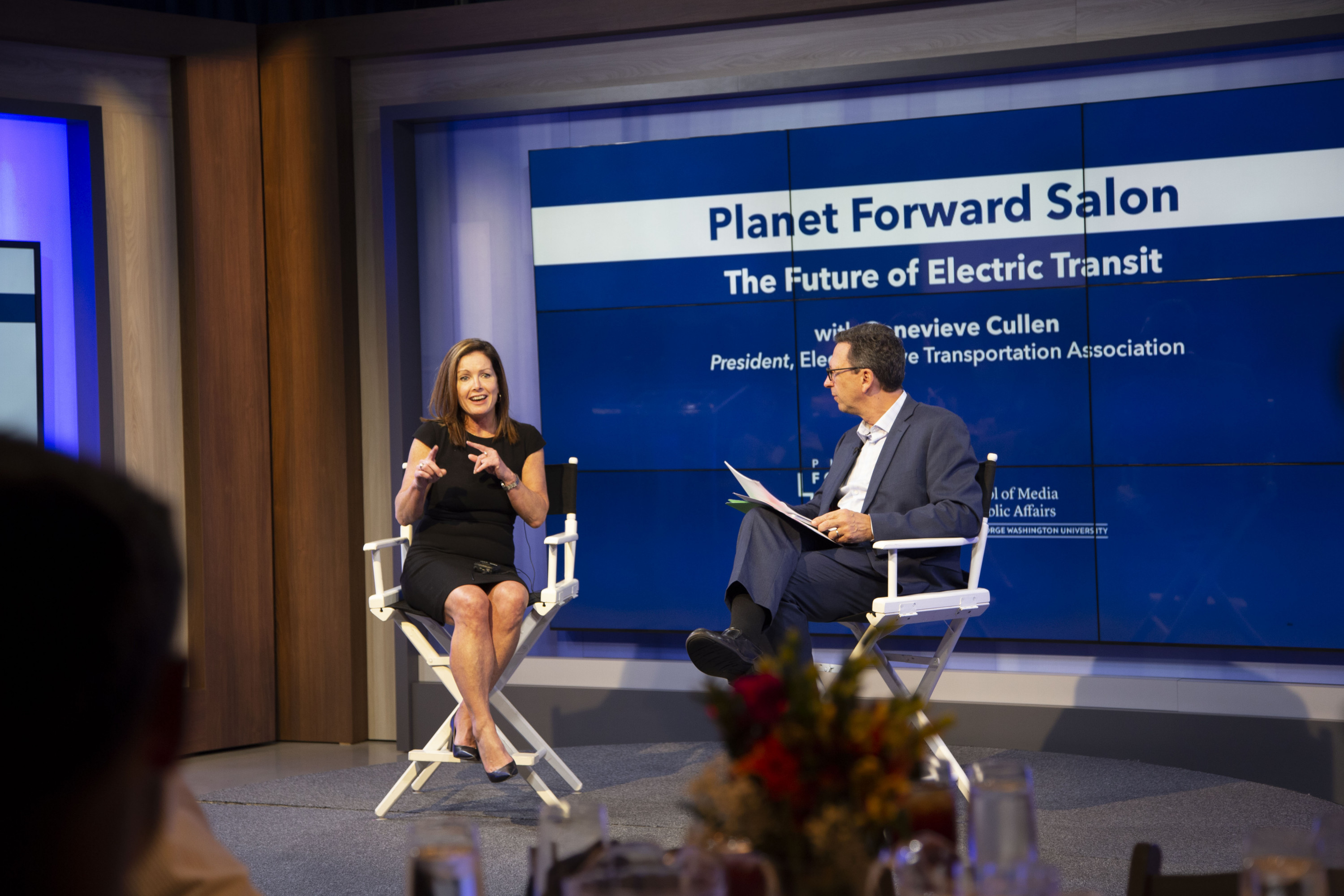 Genevieve Cullen and Frank Sesno answer questions from our live and online audiences.
