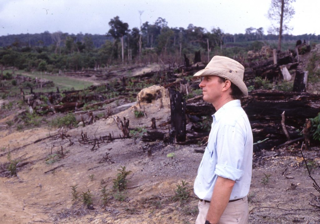 Dr. Thomas Lovejoy, the &quot;godfather of biodiversity,&quot; will be leading the Storyfest grand prize winners&#039; storytelling expedition to the Brazilian rainforest. Lovejoy has been visiting and conducting research in the Amazon since the late 1970s. (Photo courtesy Dr. Thomas Lovejoy)