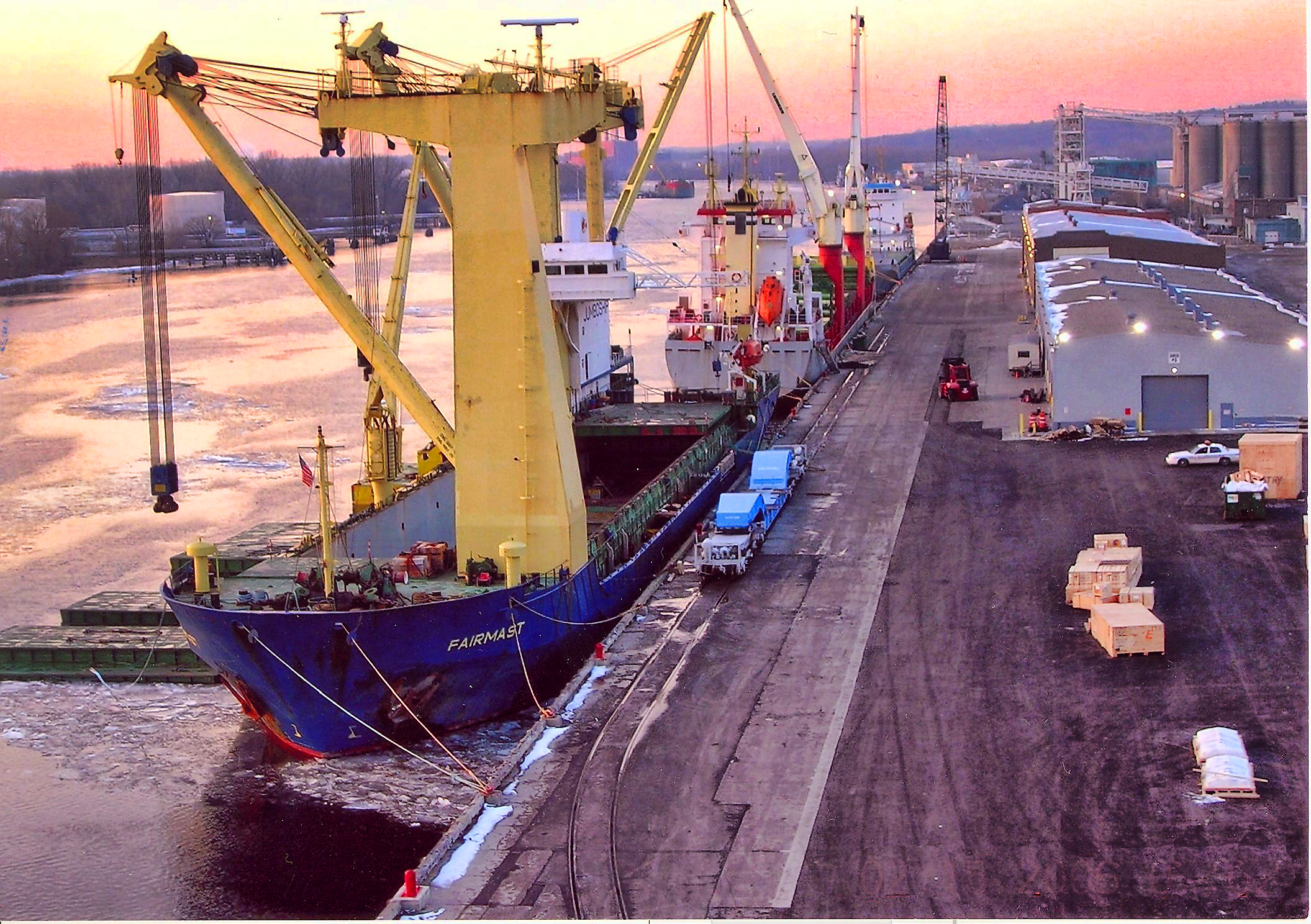 The Port of Albany is a year-round, 24-hour operation on nearly 300 acres and in two municipalities. (Photos courtesy Port of Albany)