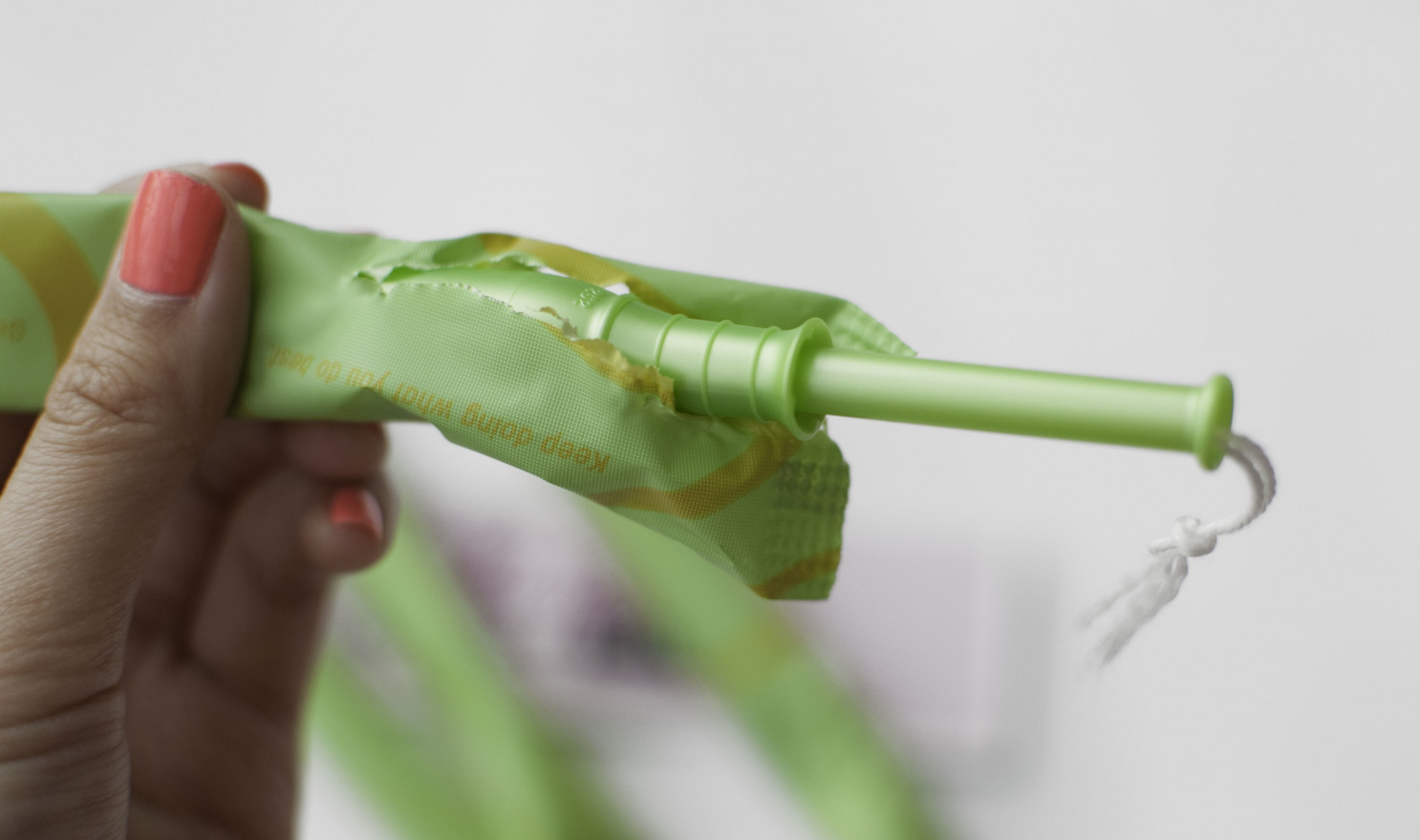 Plastic is a big part of menstrual waste. (The Period Blog/Creative Commons 3.0)