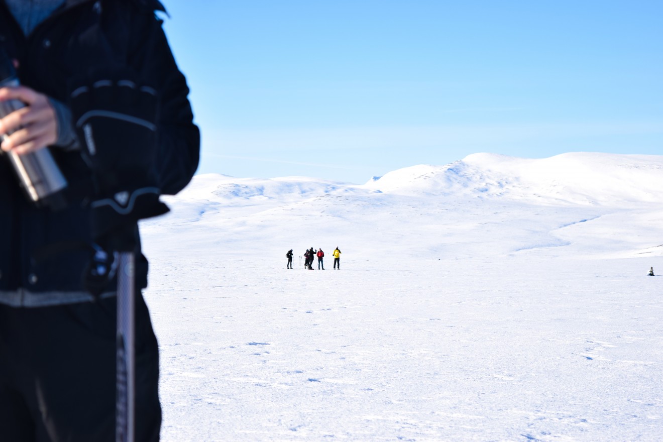 I went snowshoeing with my group in the northern mountains of Sweden. I gained a deeper insight into the Swedish landscape and how people interact with it.