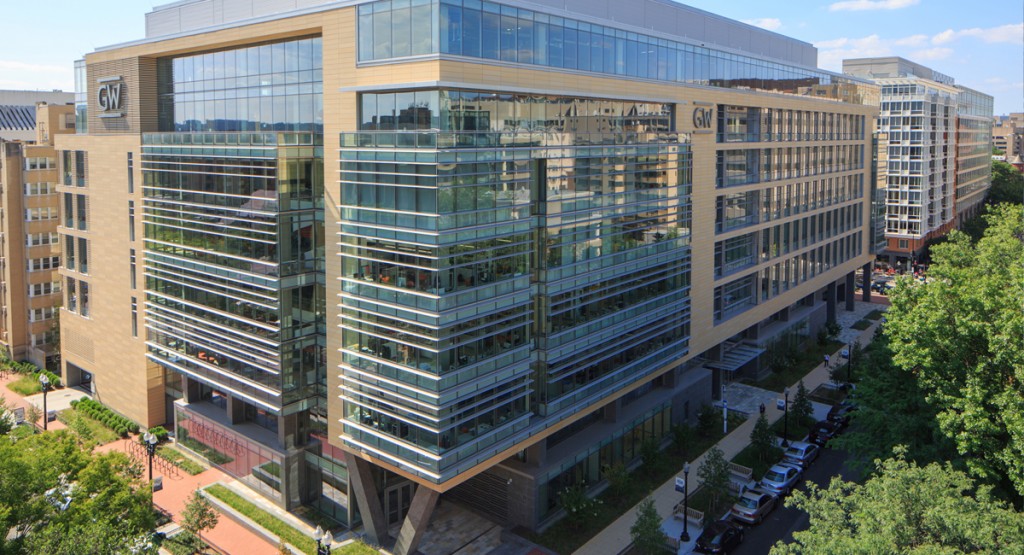 The completed Science and Engineering Hall at GW. (Photo: GW)