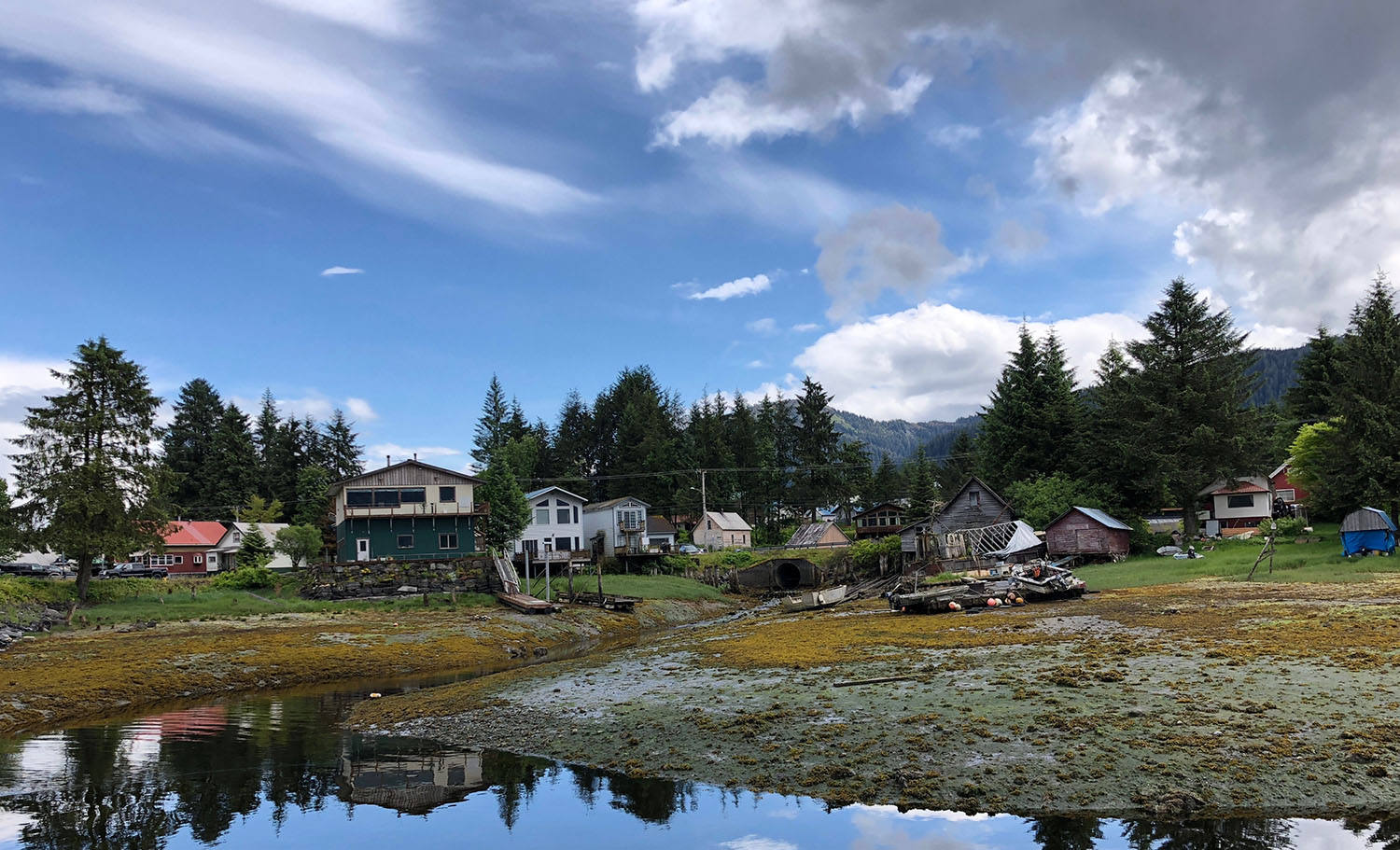 Standing water in Alaska