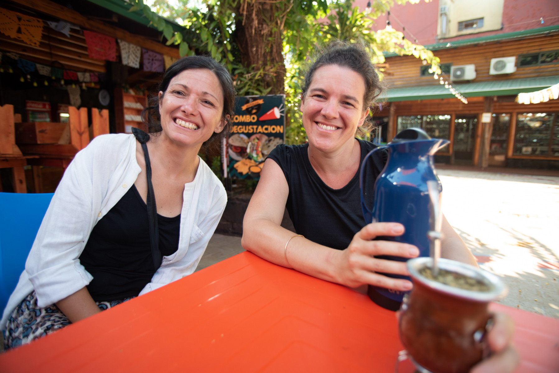 Jussara Di Benedetto, left, and Dr. Natalia Vespa