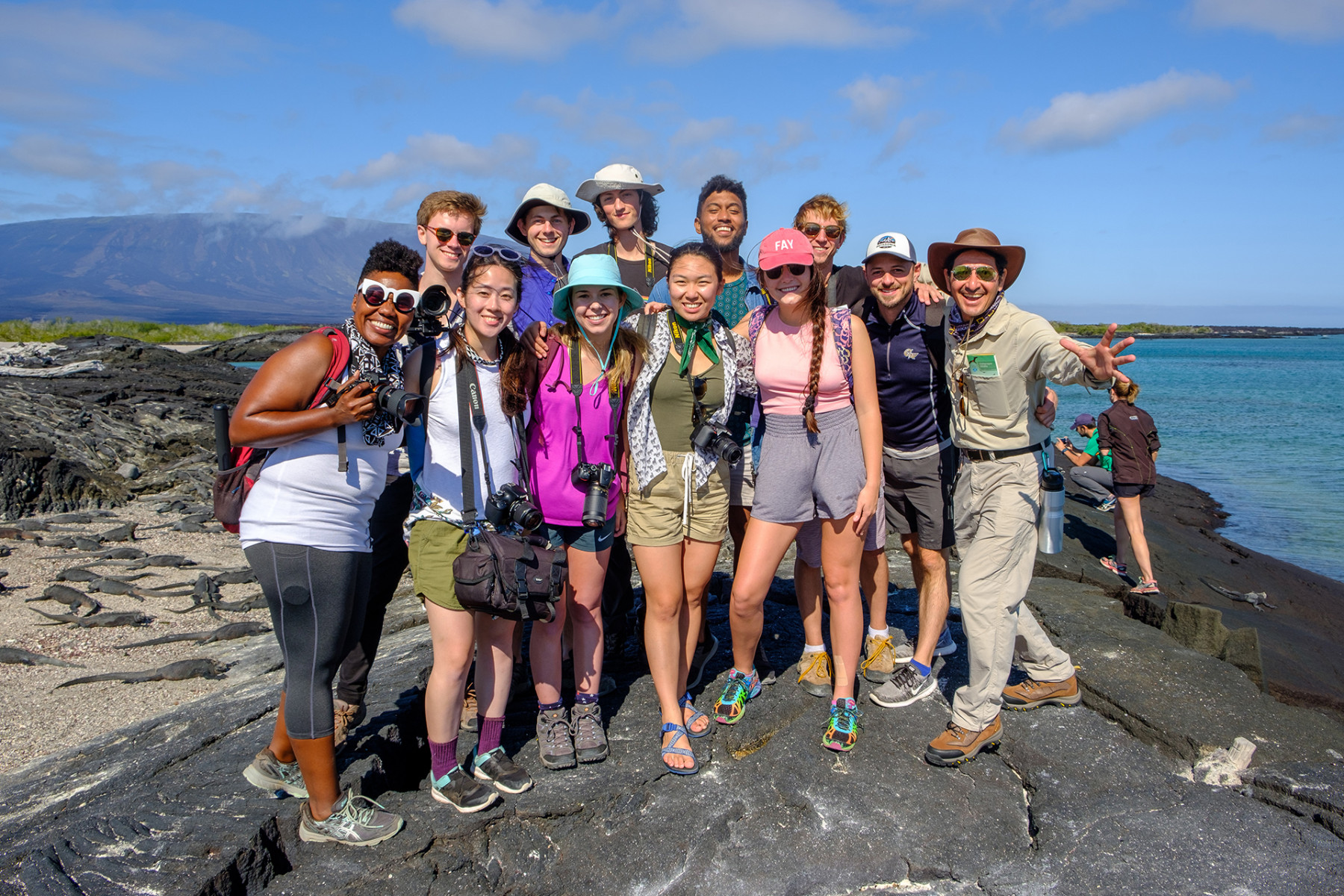 Galapagos 2019 travelers