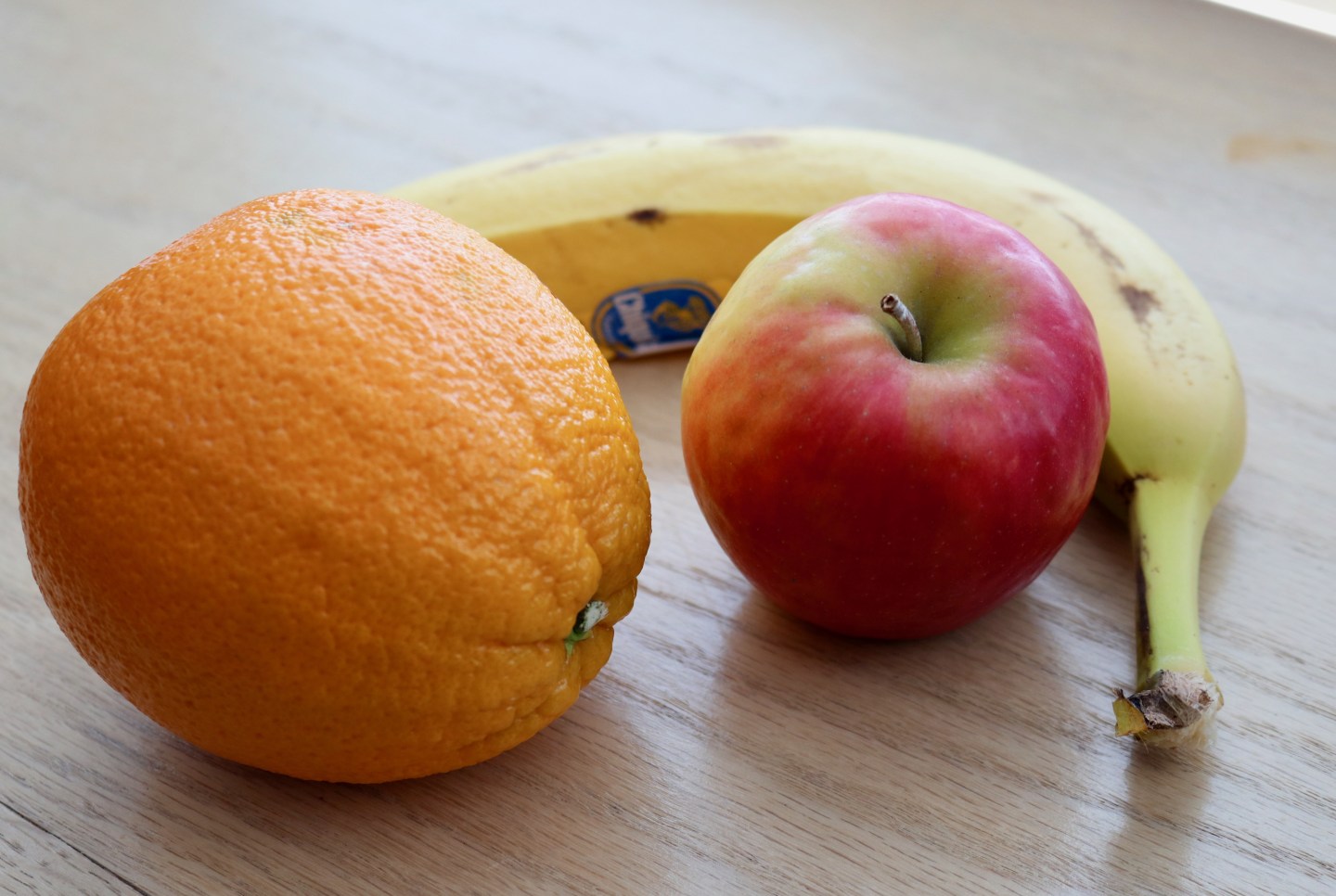 Fresh fruit on a wooden surface
