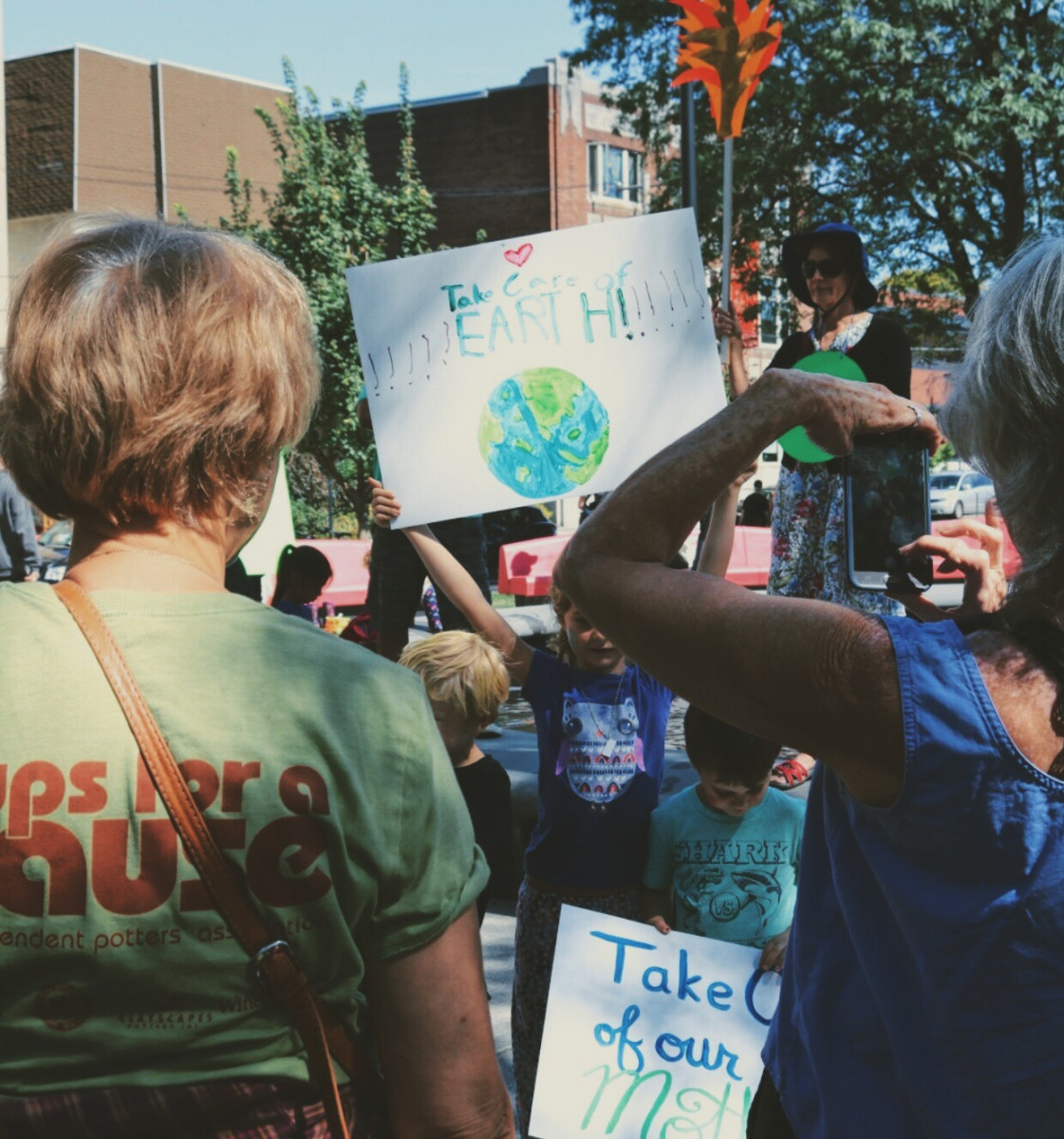Generations march together in Syracuse